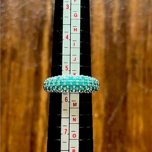 Swarovski Tigris Ring: Turquoise